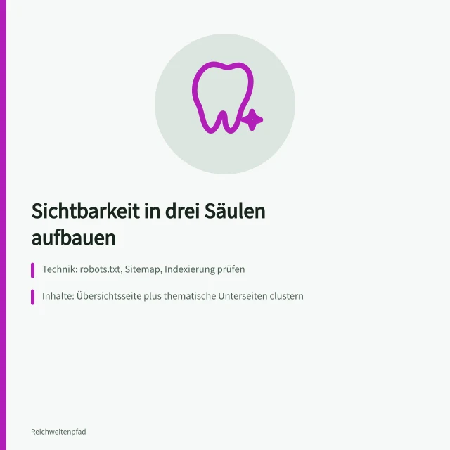 Drei Säulen der Suchmaschinen Sichtbarkeit: Technik, Inhalte, Signale. Suchmaschinen Sichtbarkeit verbessern: Leitfaden für Technik, Inhalte und Signale